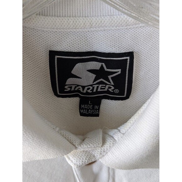 Vintage Starter Penn State Nittany Lions Polo Shirt White Men's Size Large - Picture 6 of 8